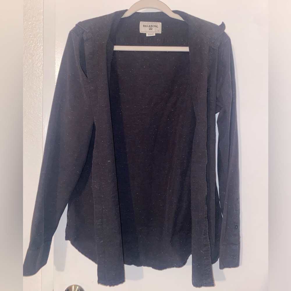 Billabong Speckled Button-Down Size M
